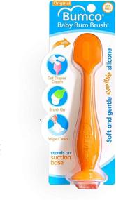 img 4 attached to Baby Bum Brush: The Perfect Diaper 🍊 Rash Cream Applicator for Your Little One's Comfort [Orange]