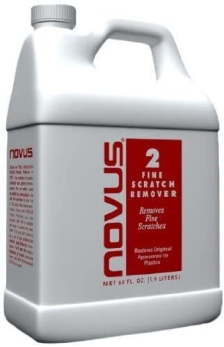 NOVUS 7072 | Fine Scratch Remover #2 | 3 Pack, 64 Ounce Bottles