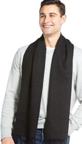 img 2 attached to Ultra-Comfortable Fishers Finery Cashmere Scarf for All-Day Wear