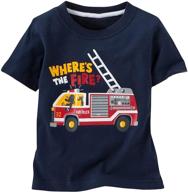 shop warmbaby toddler short sleeve t shirts - boys' clothing, tops, tees & shirts logo