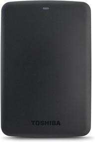 img 2 attached to 💾 Toshiba Canvio Basics 1TB Portable Hard Drive - Black: Convenient Storage Solution for Your Data