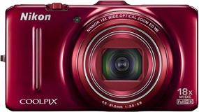 img 4 attached to 📷 Nikon Coolpix S9300 16.0 MP Digital Camera - Red: Capture Vibrant Moments in High Resolution