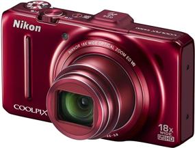 img 3 attached to 📷 Nikon Coolpix S9300 16.0 MP Digital Camera - Red: Capture Vibrant Moments in High Resolution