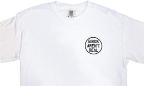 img 2 attached to Birds Arent Real Classic T Shirt Men's Clothing