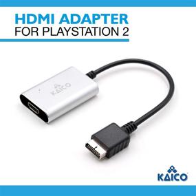 img 3 attached to Kaico PS2 HDMI/AV Cable - RGB/Component Switch, PS2 to HDMI Converter for all Sony Playstation 2 Models, Connect Any PS2 to HD TV