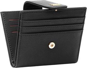 img 4 attached to GEEAD Women's Bifold Credit Wallets: Stylish & Minimalist Handbags for Wallets