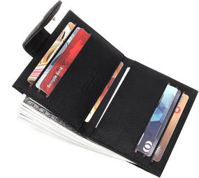 img 2 attached to GEEAD Women's Bifold Credit Wallets: Stylish & Minimalist Handbags for Wallets