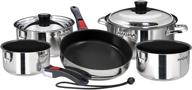 🍳 magma a10-366-2-ind cookware set - 10 pieces, non-stick surface logo