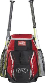 img 1 attached to Rawlings R400 R Baseball Equipment Backpacks