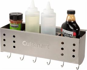 img 1 attached to Efficient Organization: Cuisinart CSC 1000 Stainless Steel Caddy for Utensils and Cutlery