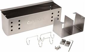 img 4 attached to Efficient Organization: Cuisinart CSC 1000 Stainless Steel Caddy for Utensils and Cutlery