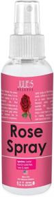 img 1 attached to 🌹 Organic Rose Room & Linen Spray: Aromatherapy Mist for Home & Bathroom, Relaxing Fragrance for Mind & Body, Natural Air Freshener with Floral Scent