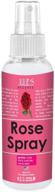 🌹 organic rose room & linen spray: aromatherapy mist for home & bathroom, relaxing fragrance for mind & body, natural air freshener with floral scent logo