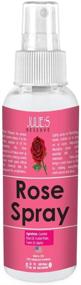 img 4 attached to 🌹 Organic Rose Room & Linen Spray: Aromatherapy Mist for Home & Bathroom, Relaxing Fragrance for Mind & Body, Natural Air Freshener with Floral Scent