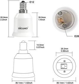 img 3 attached to Enhanced DiCUNO Adapter Converter: Chandelier Resistant for Optimal Performance