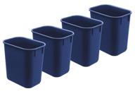 acrimet wastebasket 13qt pack color logo