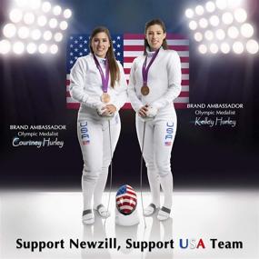 img 3 attached to 🏆 Top-rated NEWZILL Compression Socks for Men & Women, Highly Recommended by U.S Olympic Fencer, 20-30mmHg