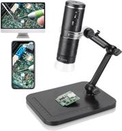 📷 denfany wireless digital microscope: 50x and 1000x zoom, wifi camera with adjustable stand - 1080p upgrade, 8 led light for iphone/ipad/smartphone/tablet/pc/mac logo