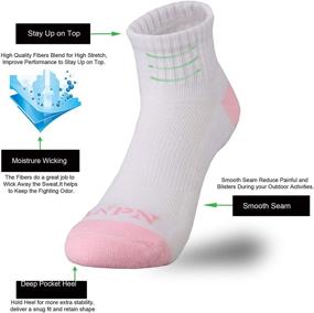 img 1 attached to ANPN Low Cut Socks 18 Pairs: Cushioned Non Slip Athletic Socks for Toddler Boys 2-8 Years