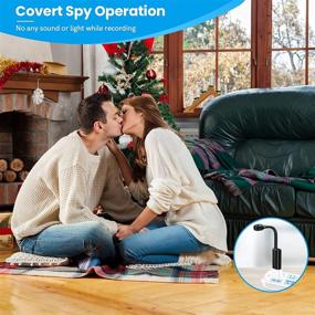 img 1 attached to Mini Spy Camera WiFi Hidden Cameras: Small Nanny Cam with USB Plug, 1080P HD Security Camera - App Live Streaming, Motion/Sound Detection for Home/Office/Indoor