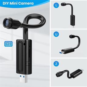 img 2 attached to Mini Spy Camera WiFi Hidden Cameras: Small Nanny Cam with USB Plug, 1080P HD Security Camera - App Live Streaming, Motion/Sound Detection for Home/Office/Indoor