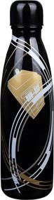 img 4 attached to 17 oz Gold Tardis Design Doctor Who Stainless Steel Water Bottle - Vacuum Insulated, Double Walled - Official Dr. Who Merchandise