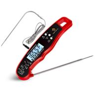 befano instant read meat thermometer - digital thermometer for grilling, oven, kitchen, cooking, bbq - waterproof, backlit, ideal for candy, jam, milk логотип