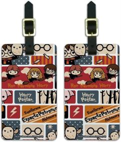 img 4 attached to Harry Potter Pattern Luggage Carry