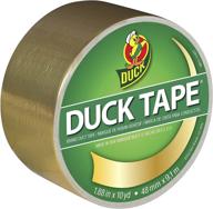 🦆 high-quality duck 280748 metallic gold duct tape - 1.88" x 10 yards, single roll logo