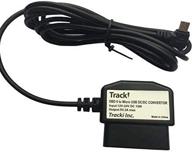 tracki obd to micro usb wiring cable: effortless gps tracker integration for cars and trucks - 12v input logo