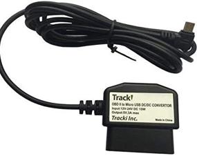 img 2 attached to Tracki OBD to Micro USB Wiring Cable: Effortless GPS Tracker Integration for Cars and Trucks - 12V Input