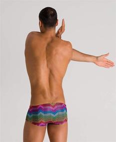 img 1 attached to Arena Multicolor Reversible Swimsuit Black Multi