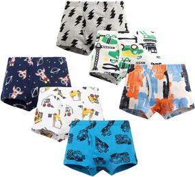 img 4 attached to Mailey Underwear: Breathable Dinosaurs Boys' Clothing for Toddler Underwear - A Comfortable Choice!