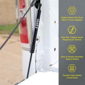 img 1 attached to Улучшите заднюю дверь своего Dodge Ram с помощью комплектов Tailgate Assist и Lift Assist: совместимо с Ram 1500 09-18 года, Ram 2500/3500 2010-2018 года.
