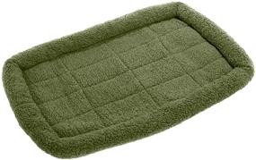 img 3 attached to 🐾 Furhaven Pet - Cozy Bolster Dog Bed &amp; Comfy Crate Pillow Dog Cushion for Dogs &amp; Cats - Various Styles, Sizes, &amp; Colors