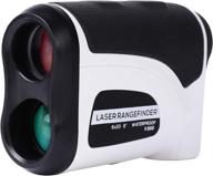 🎯 donzy laser rangefinder with slope - 6x magnification for golf and field hunting - waterproof and battery powered logo