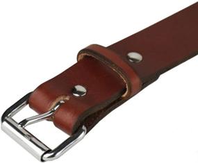 img 1 attached to 👔 Exos English Bridle Leather Ounce: Premium Men's Accessories and Belts