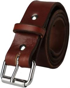 img 2 attached to 👔 Exos English Bridle Leather Ounce: Premium Men's Accessories and Belts