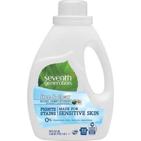 img 1 attached to 🌿 Seventh Generation Laundry Concentrate 50 Ounce: Powerful and Eco-Friendly Cleaning Solution