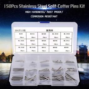 img 2 attached to Stainless Assortment Split Cotter Automotive Mechanics