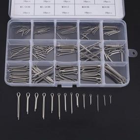 img 1 attached to Stainless Assortment Split Cotter Automotive Mechanics