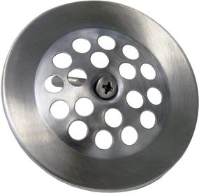 img 1 attached to 🛁 Satin Nickel Gerber Style Simpatico 34869SN Bath Tub Strainer Grid with Center Screw Hole