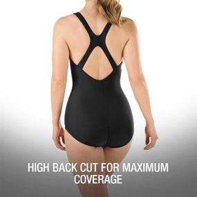 img 2 attached to PowerFlex Ultraback Women's Swimsuit - 👙 Conservative Cut with Princess Seam by Speedo