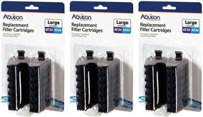 img 3 attached to 🔄 Aqueon Large Replacement Cartridges (6 Count) for QuietFlow Internal Filter AT30 and AT40