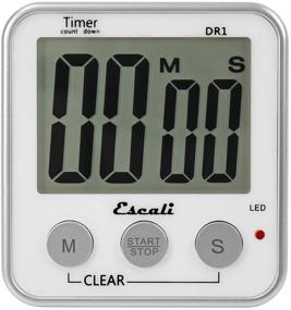 img 4 attached to 🍳 Enhance Your Cooking Experience with Escali Extra Large Display Digital Timer in White