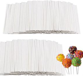 img 4 attached to 500PCS 4 Inch Lollipop Dessert Chocolate
