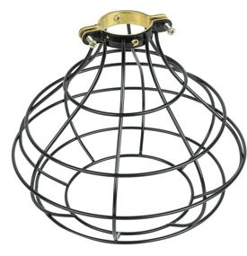 img 4 attached to 🏮 ArtifactDesign Black Rustic Industrial Sphere Pendant Lamp Cage with an Eye-Catching Rustic Design