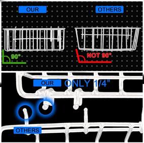 img 1 attached to 🧺 Heavy Pegboard Basket Accessories: Organize and Maximize Space!