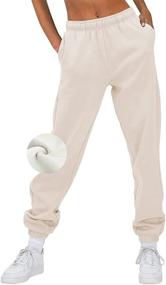 img 4 attached to Sweatpants Athletic Workout Joggers Pockets