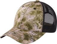 🧢 bassdash adjustable baseball trucker cap - altimate fishing hat with mesh back for men and women logo